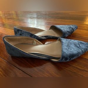 Cute blue women flats